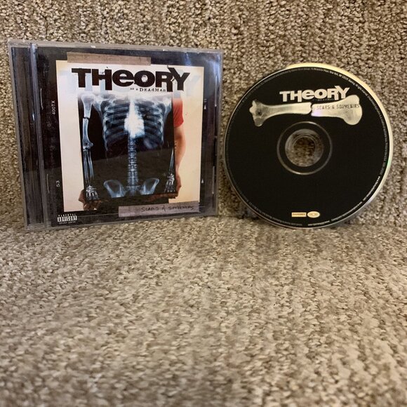 Theory Of A Deadman- Scars and Souvenirs (CD Album, 2008) Roadrunner Grunge Rock - Picture 1 of 4